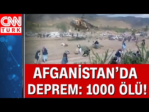 Afganistan'da şiddetli deprem! Bilanço ağırlaşıyor: Can kaybı 1000'e yükseldi!