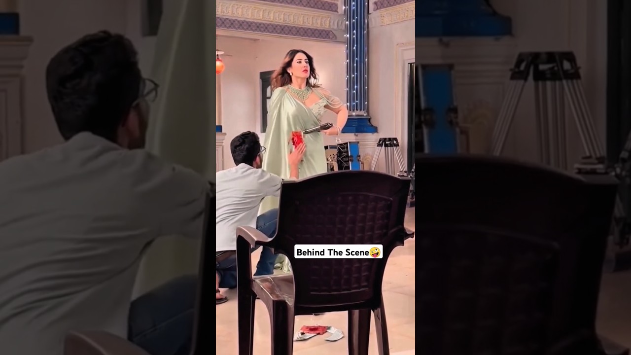 Funny Behind-the-Scenes of Indian Drama 🎬