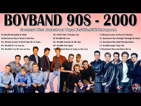 90s BOYBANDS | Backstreet Boys, Boyzone, Westlife, NSync, FiveBlue, O Town 90s Boy Bands Playlist