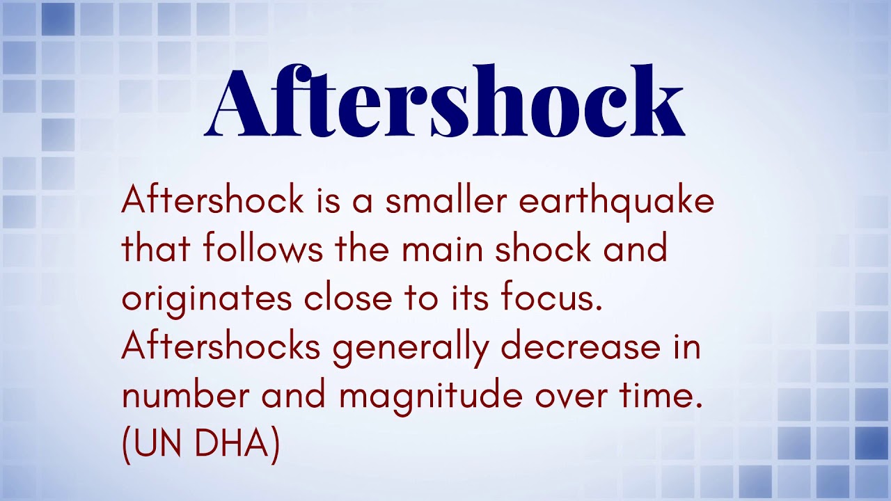What Is an Aftershock? Understand the Smaller Quakes Following a Major Earthquake 🌀