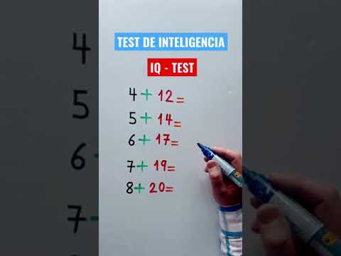 Prueba de Inteligencia - Test de Coeficiente Intelectual