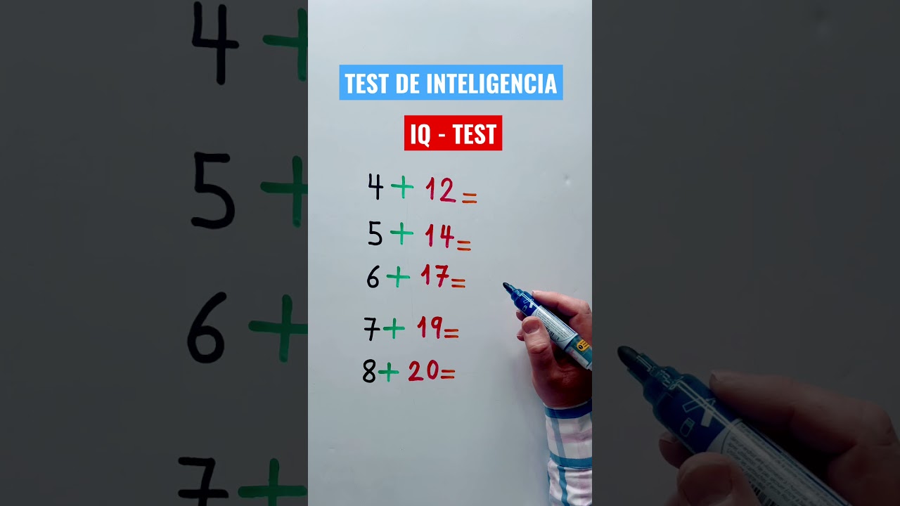 Prueba de Inteligencia - Test de Coeficiente Intelectual