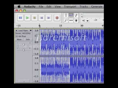 Audacity Envelope tool