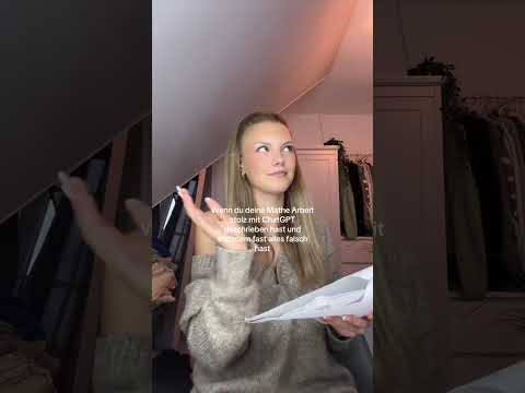 Mathe mit ChatGPT… war wohl nix 💀 #schule #shorts