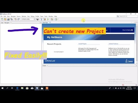 netbeans 8.1/8.2 is not creating project with jdk 10 easy fix!!!