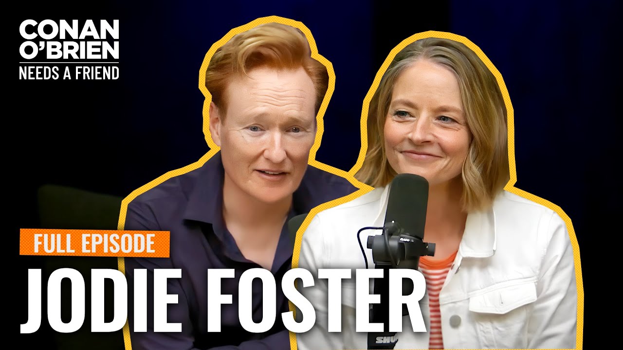 Jodie Foster on Friendship with Conan 🤝