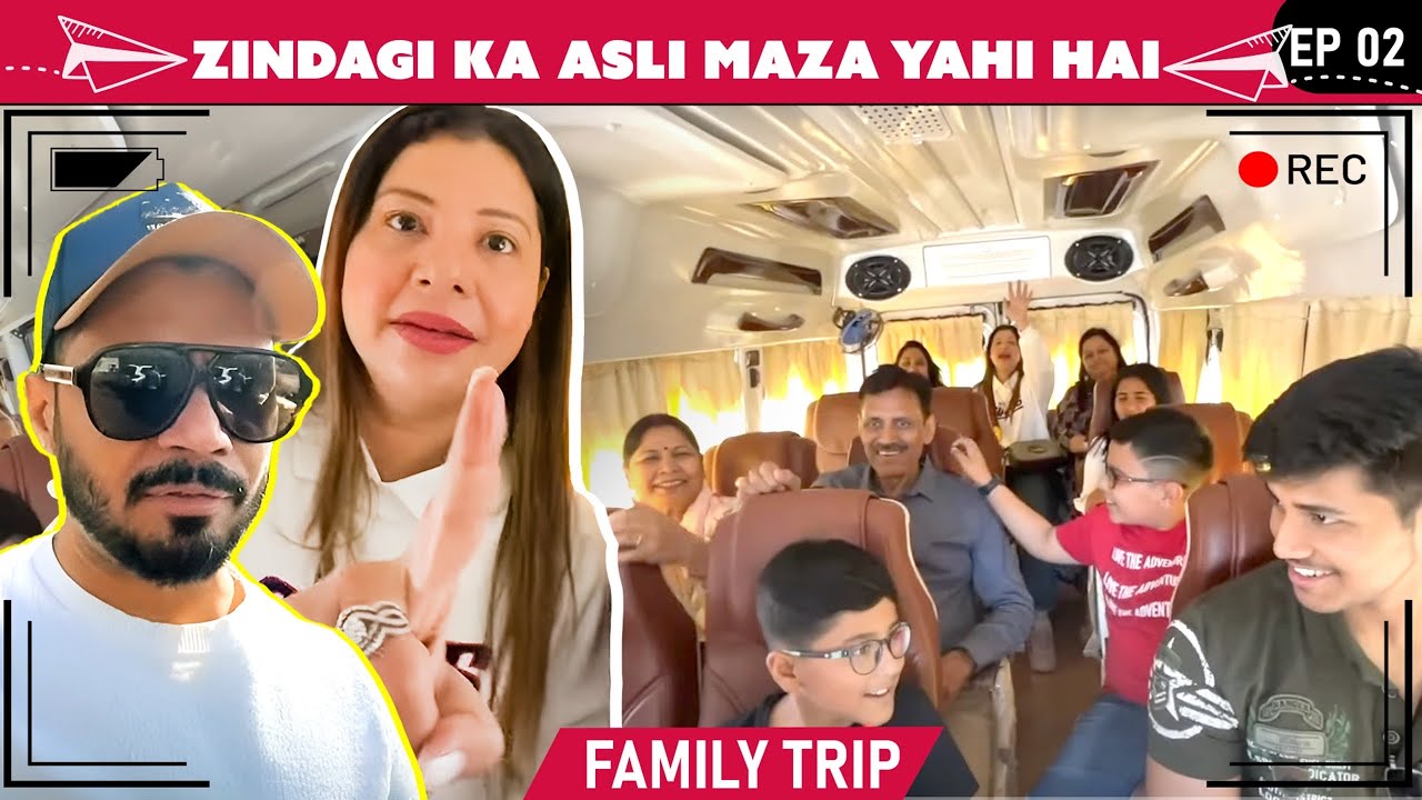FULL FAMILY TRIP in TAMPO TRAVELLER | Ep 2 | Bhopal 2024