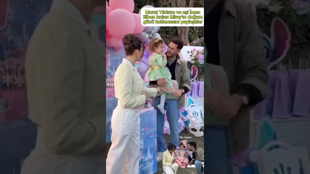 Murat Yıldırım & Eşi İman Elbani Miray’ın Doğum Gününü Kutladı 🎉