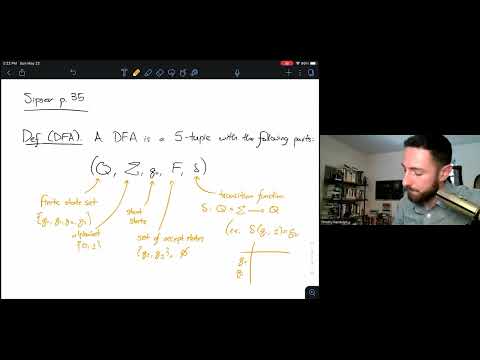 Lightning Review 1: Strings, Languages, DFAs