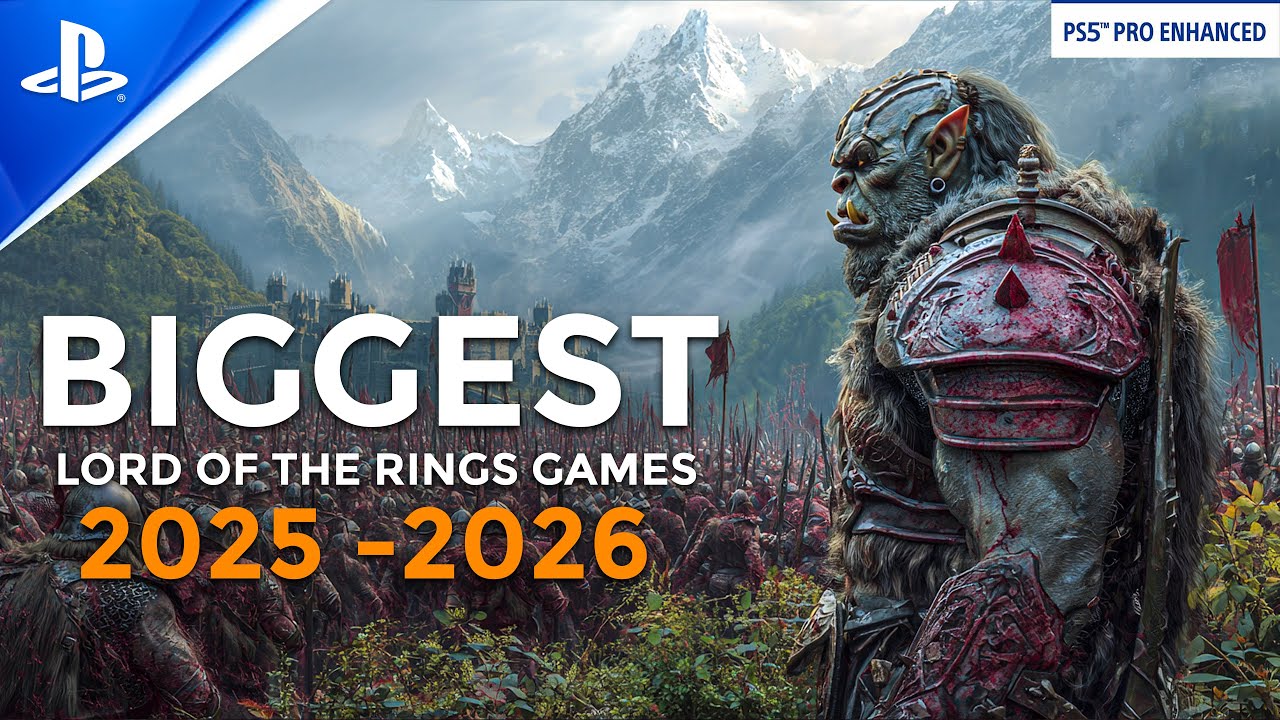 TOP 10 Top 10 Epic Lord of the Rings-like Games 2025-2026