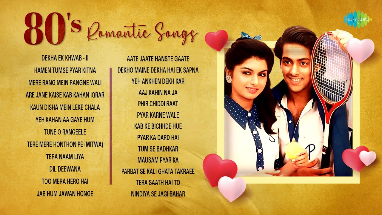80's Romantic Classics 🎶 | Dil Deewana, Mere Rang Mein Rangne Wali & More