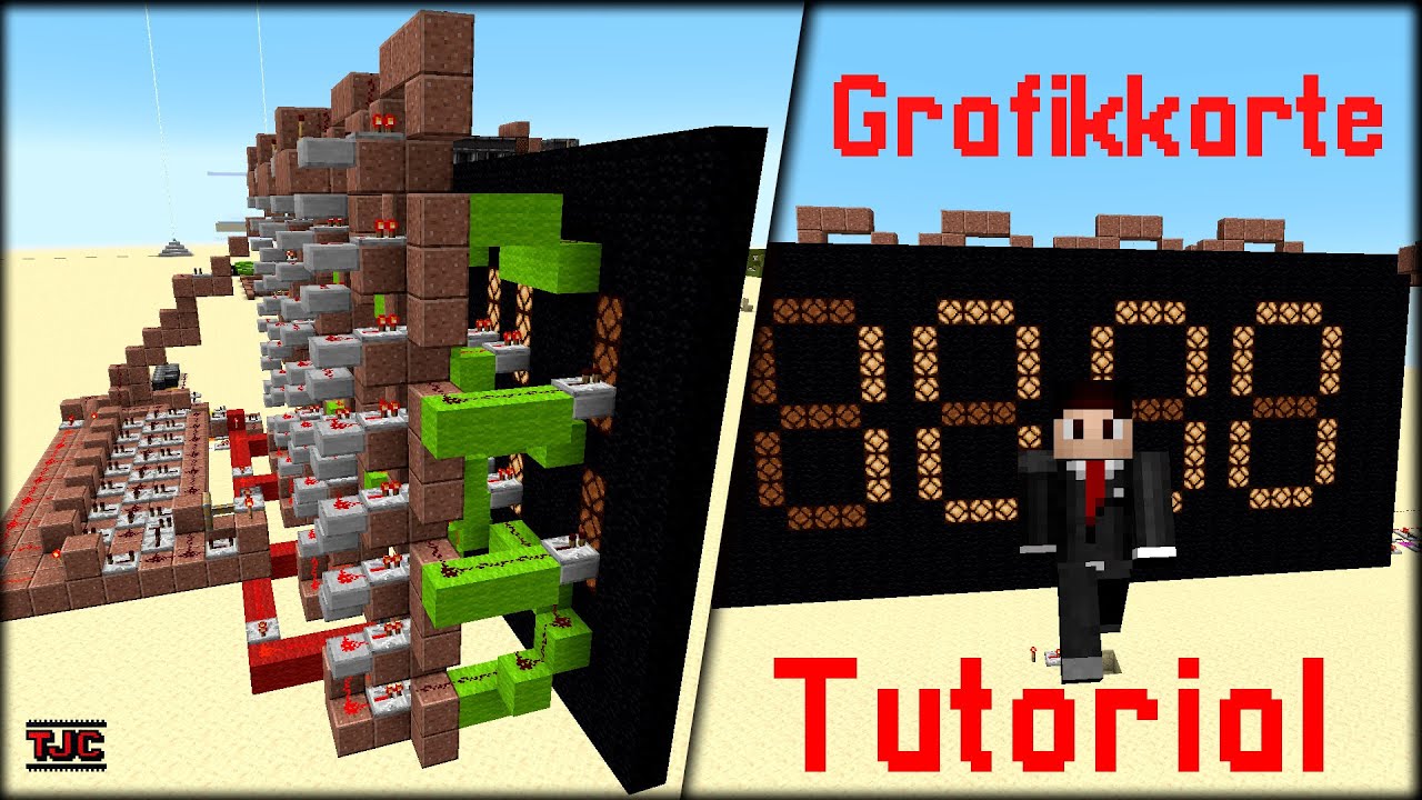 Minecraft Grafikarte & Redstone Tutorial 🎮