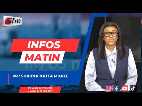 TFM LIVE: Infos Matin with Pr. Sokhna Natta MBAYE - October 9, 2025