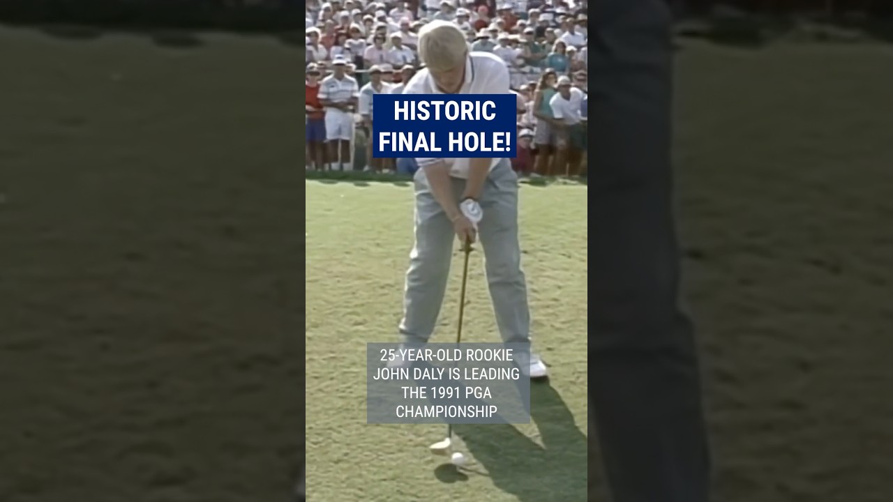 John Daly's Historic 18th Hole Win in 1991 Championship 🏆