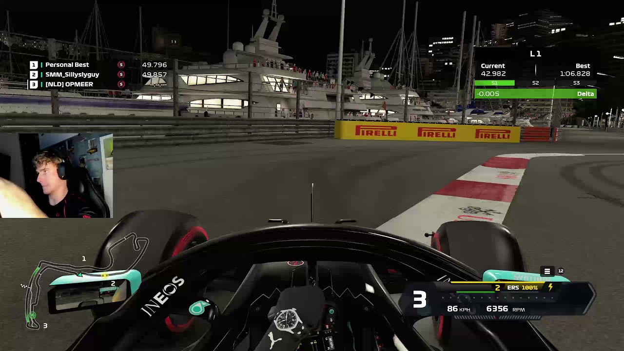 F1 2020 Monaco Record: 1:06.808 🏎️