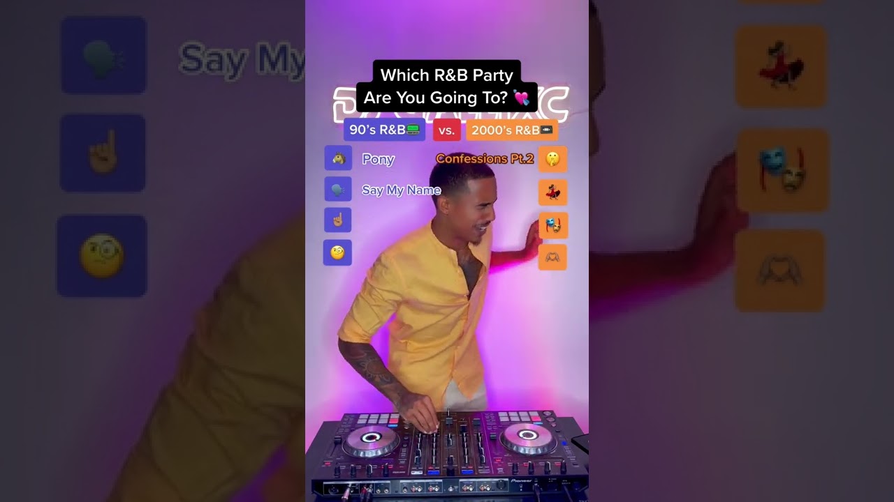 90’s R&B vs. 2000’s R&B 🎤 Which Party Will You Attend?