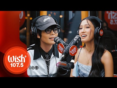Jolianne and Arthur Nery perform "Palayo sa Mundo" LIVE on Wish 107.5 Bus