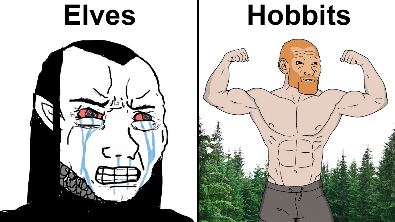 All Lord of the Rings Races Explained in 10 Min 🧙‍♂️