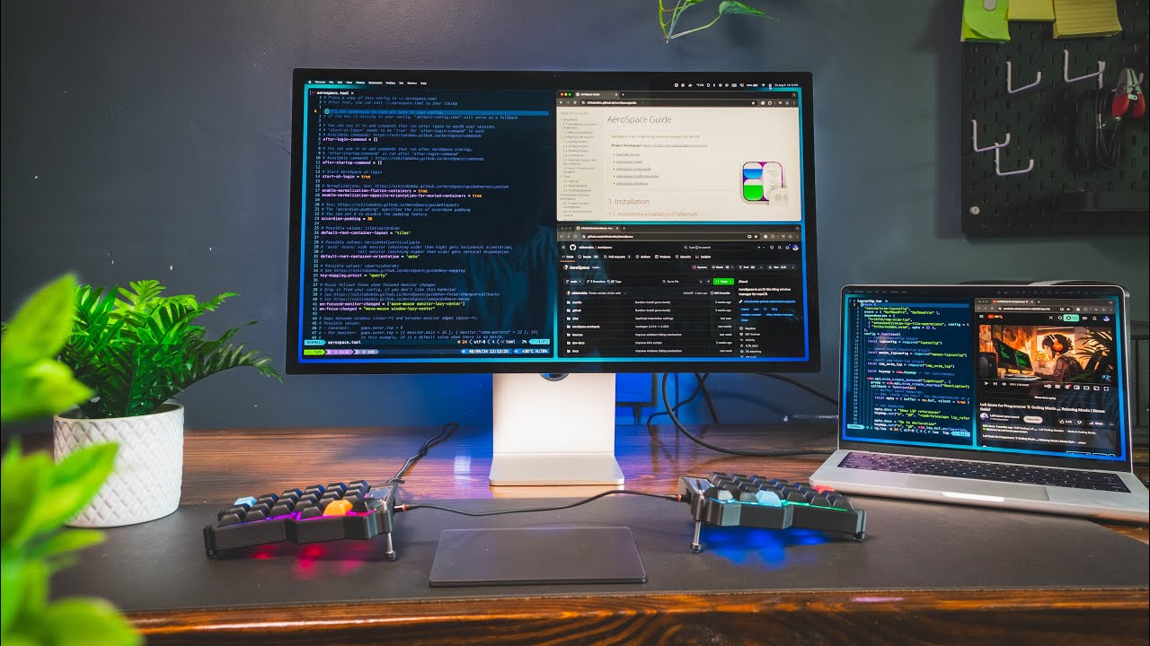 Aerospace: Top Tiling Window Manager for macOS