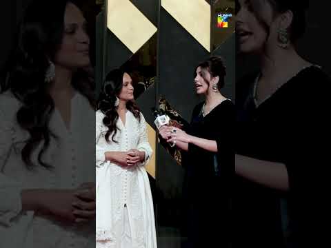 Aamina Sheikh In Conversation With Khadija Saleem At The Grand Celebration Of 20 Years Of HUM TV! 🎉🌟