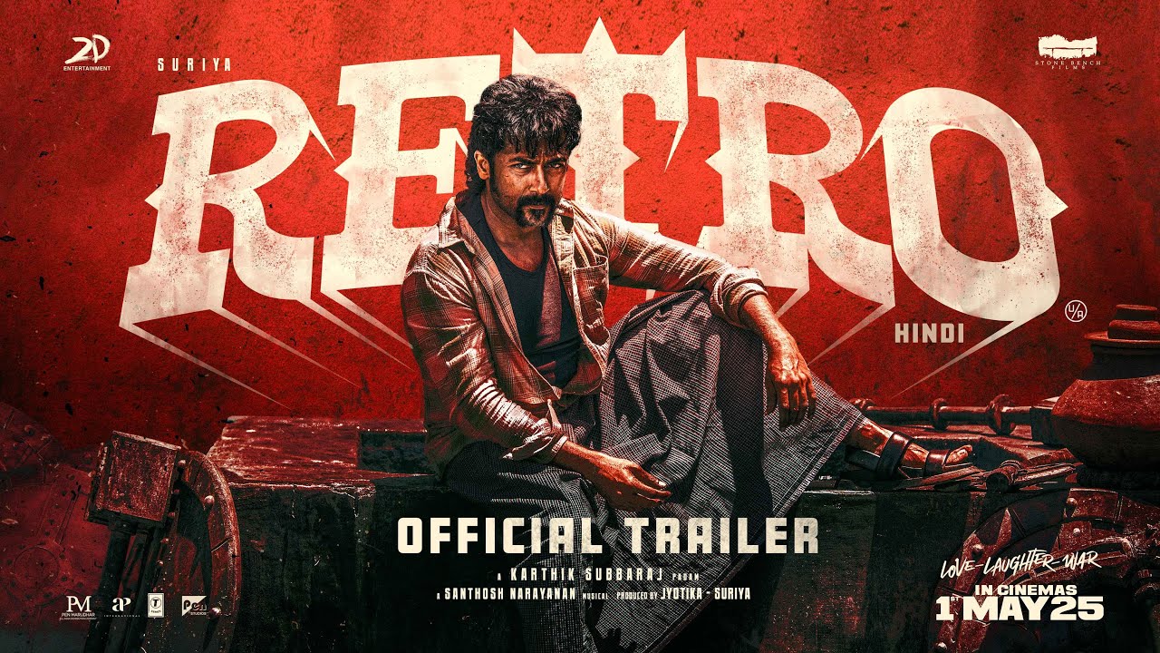 Retro Hindi Trailer: Suriya & Pooja Hegde 🎬