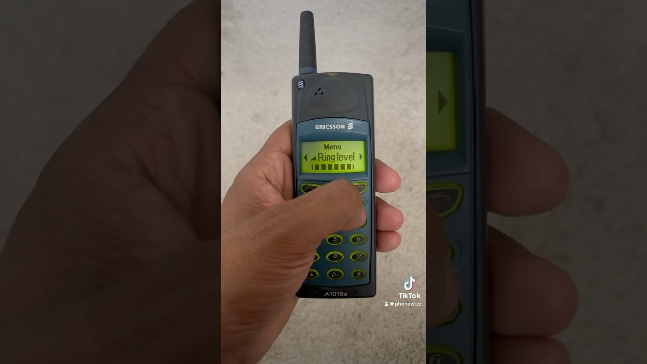 Ericsson A1018s - The 90s Phone That Started It All!