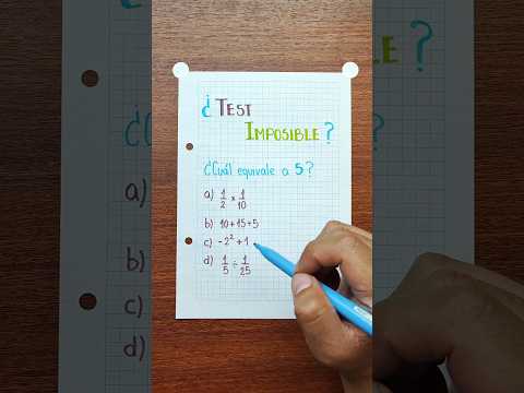 Test de matemática 😵💫✌️ #ingedarwin #matemática