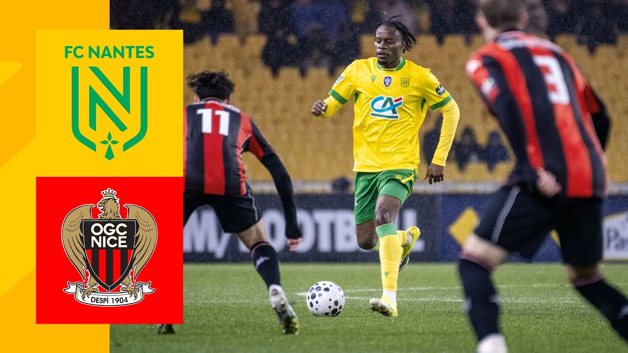 Nantes vs Nice : Résumé du Match (1-1, 3-5 tab) ⚽