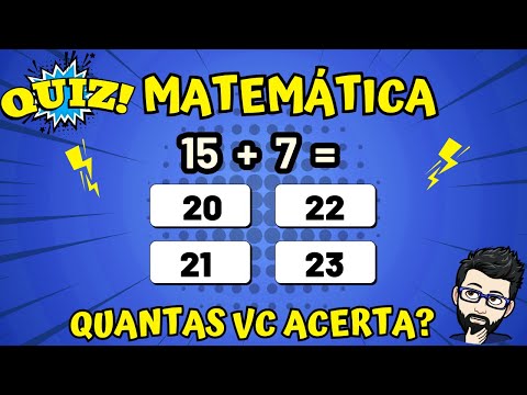 ➥ Quiz Virtual de Matemática do 4º ANO Com Operações [VOCÊ ACERTA TODAS?]