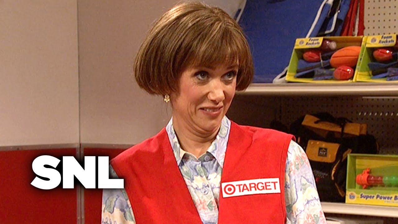Target Lady Meets Her First Lesbian on SNL 🌈
