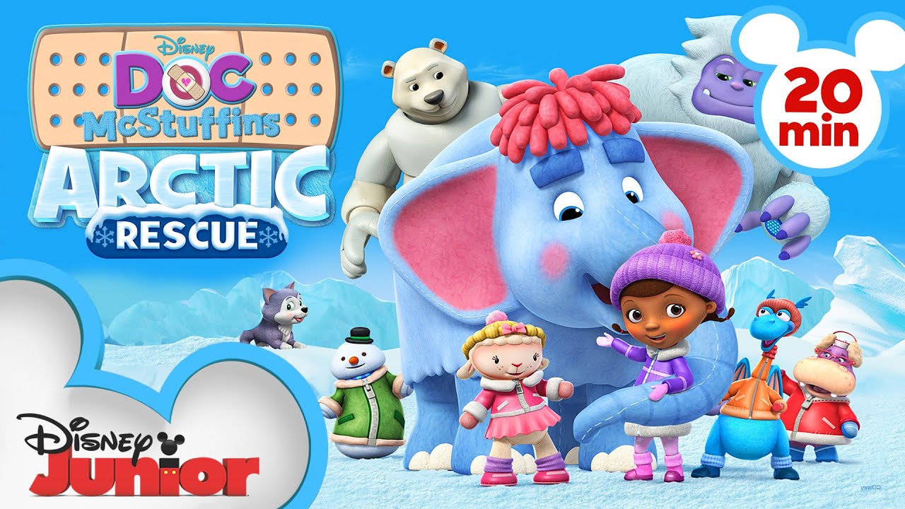 Arctic Rescue | 20 Minute Compilation | Doc McStuffins | @disneyjr