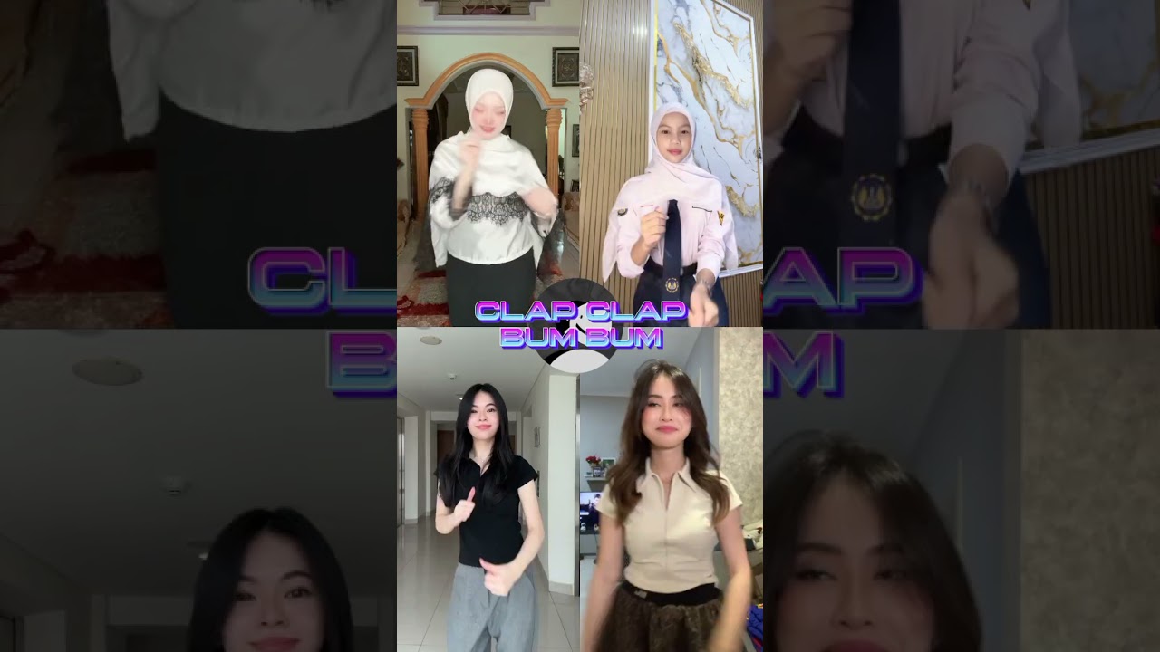 Clap Clap Bum Bum TikTok Dance 2026 ๐ถ