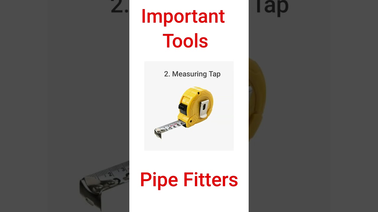 Essential Tools for Pipe Fitters 🛠️