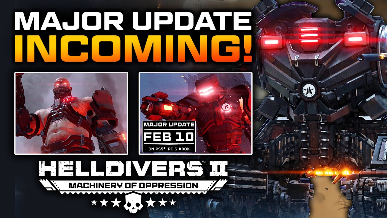 Helldivers 2: Cyborg Boss & Major Update Next Week 🚀