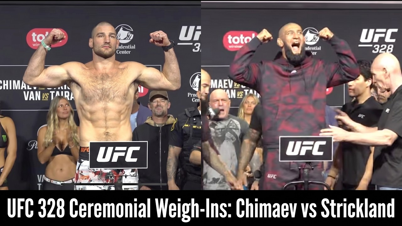 UFC 328 Weigh-Ins: Chimaev vs Strickland 🥊