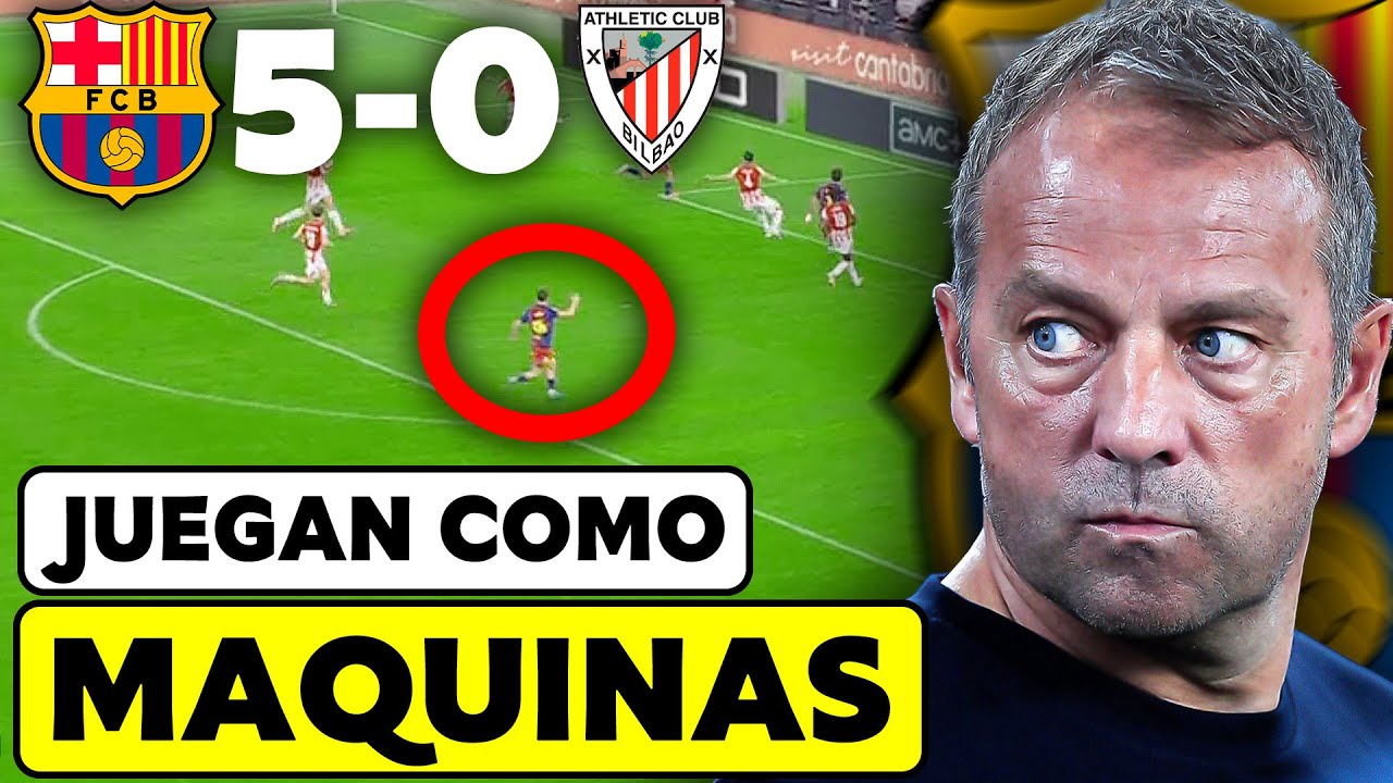 Barça arrasa al Athletic: Análisis táctico ⚽