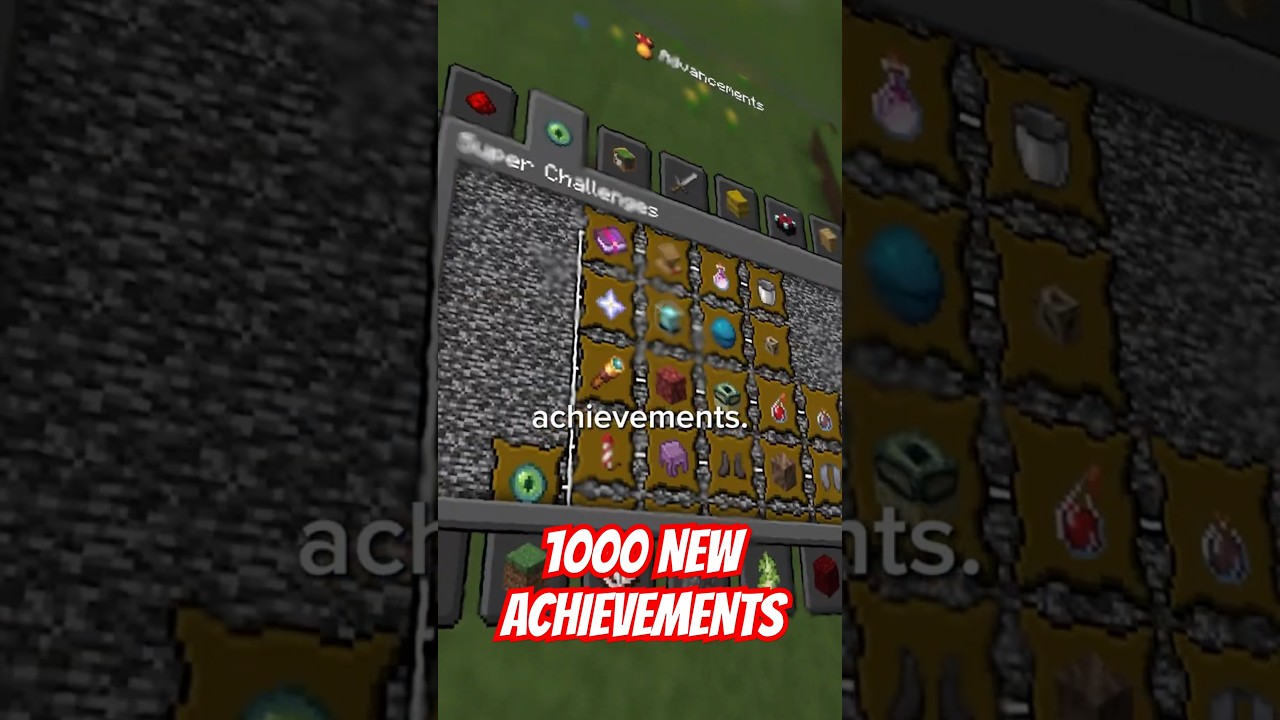 🔥 1000 New Achievements with This Datapack