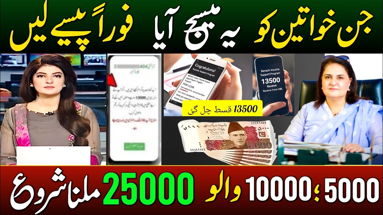 BISP 25,000 Payment & Portal Updates 💰