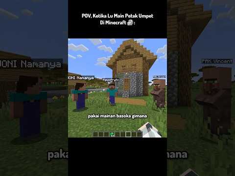 POV, Ketika Lu Main Petak Umpet Di Minecraft 🗿