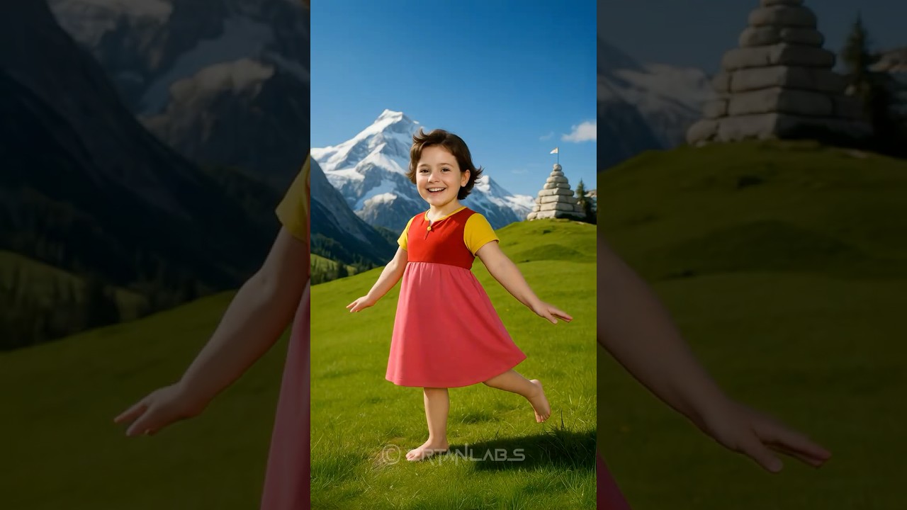 Heidi Cartoon Characters Come to Life with Stunning Real-World Transformations! ✨