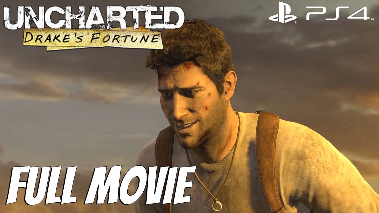 Uncharted Drake's Fortune Remastered Full Cutscenes 🎮