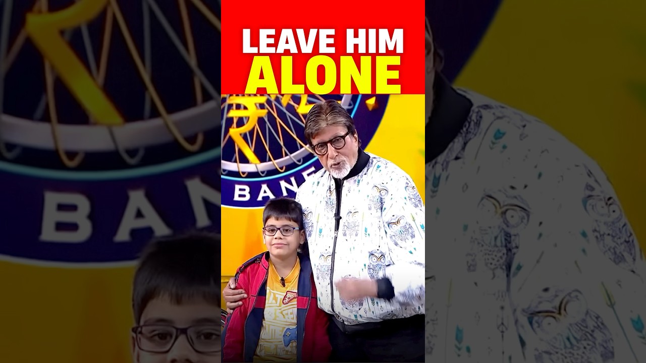 Chotu's Controversial Incident with Amitabh Bachchan 😲