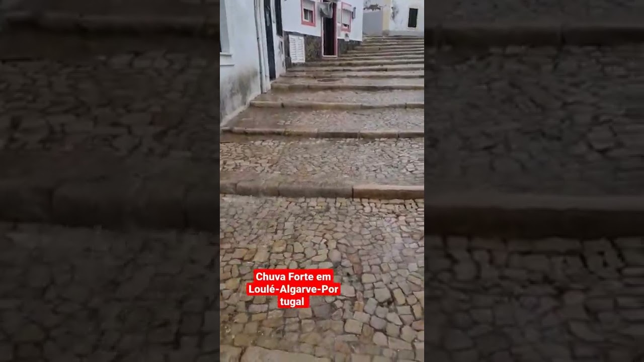 Chuva Intensa em Portugal: Semelhança com uma Cachoeira