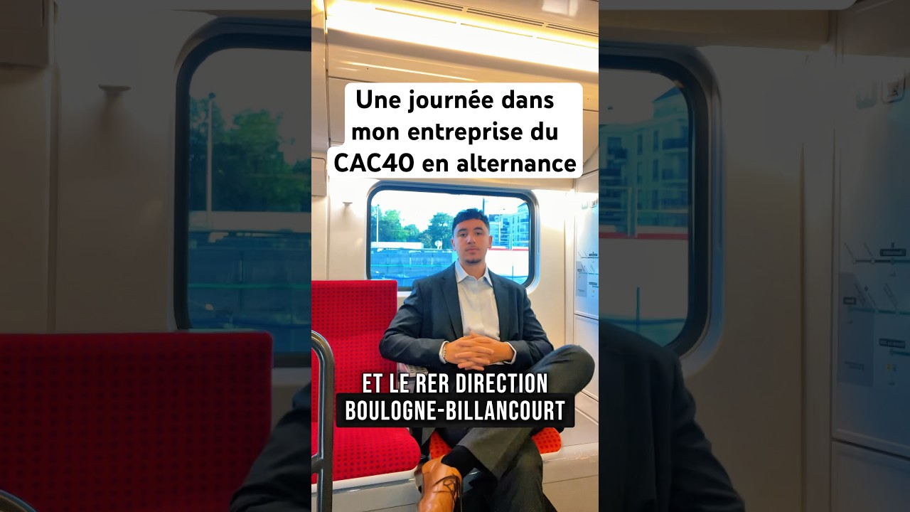 Une journée dans une entreprise du CAC40 en alternance