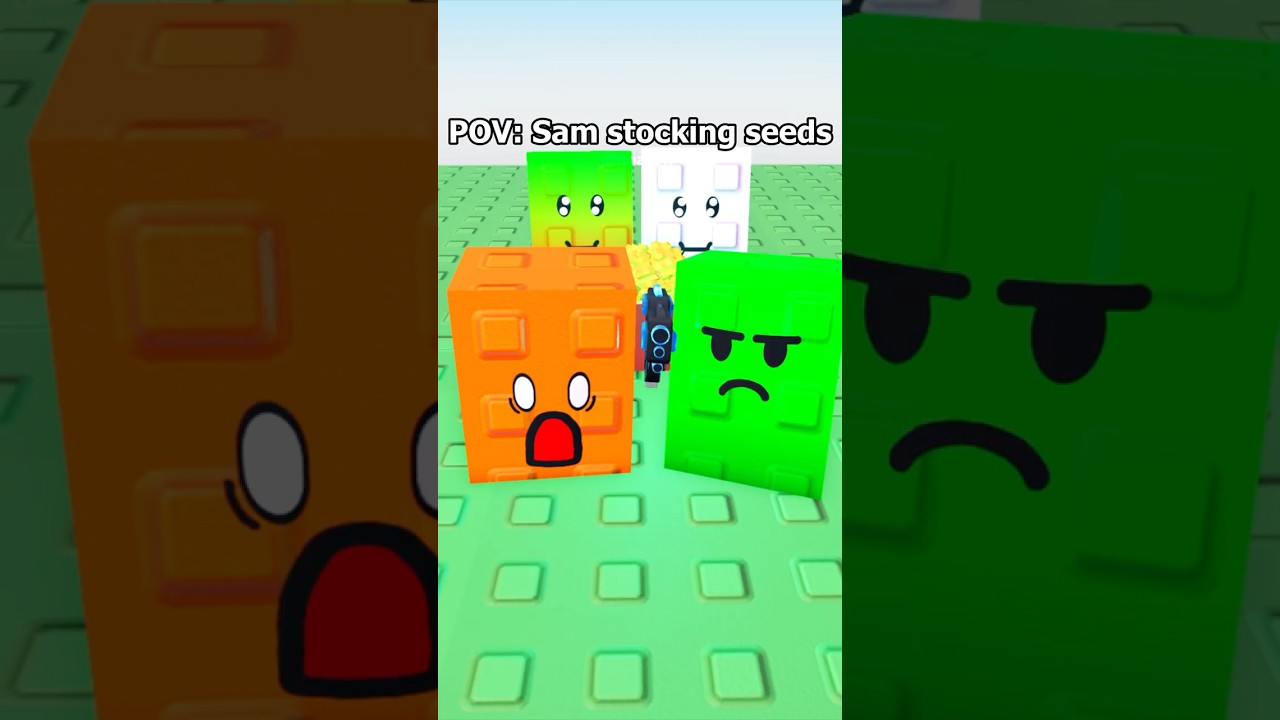 POV: Sam's Hilarious Seed Restocking in Grow a Garden 🌱