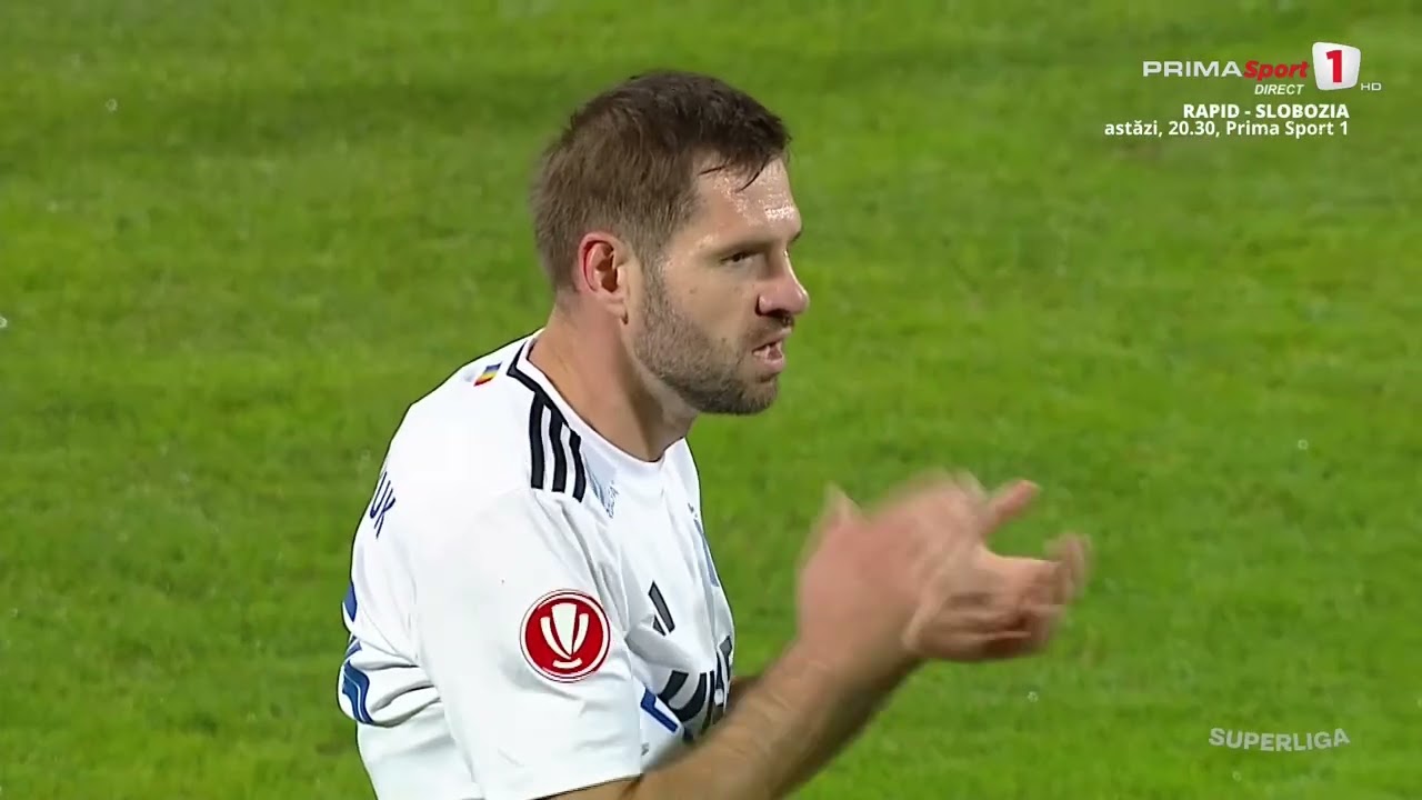 Gol spectaculos! FC Botoșani învinge Hermannstadt 1-0 cu un șut al lui Kovtalyuk ⚽