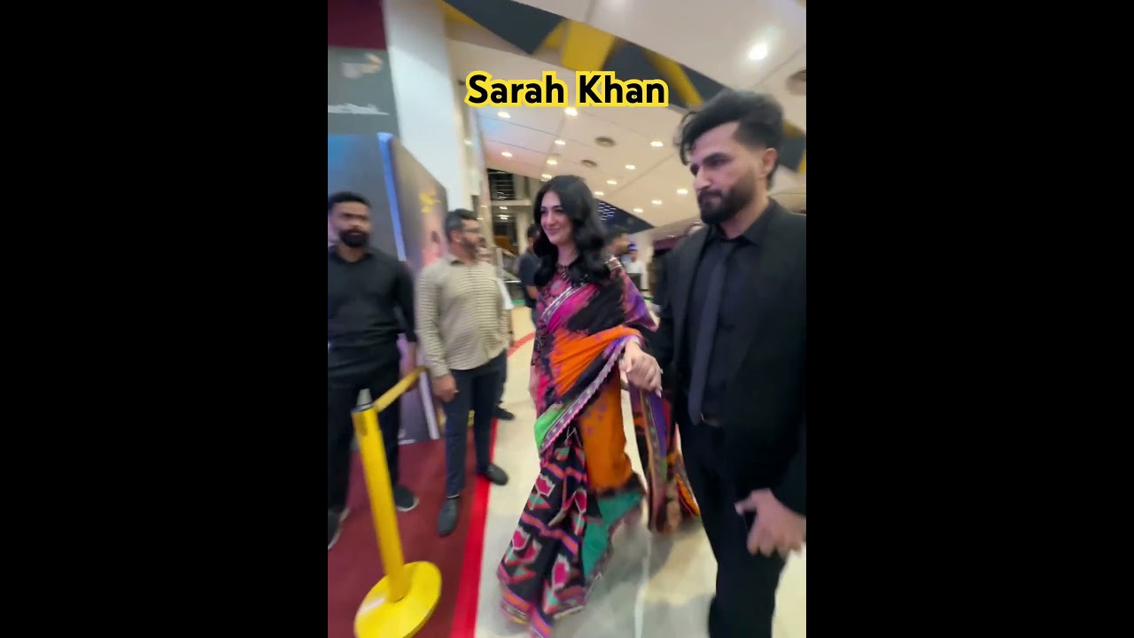 Sher Drama Premiere Night | Sarah Khan, Falak Shabir & Nadia Afgan Shine✨