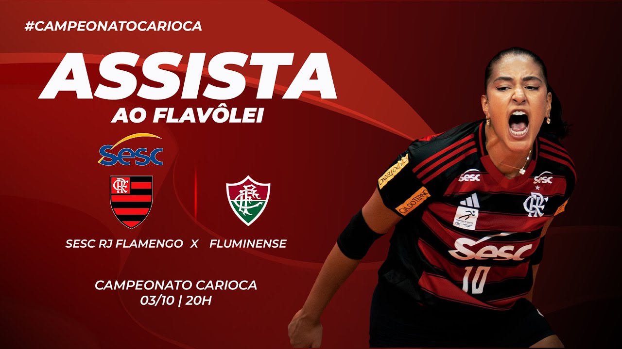 🔴 AO VIVO: FLAMENGO X FLUMINENSE | CAMPEONATO CARIOCA DE VOLEIBOL FEMININO (03/10/25)