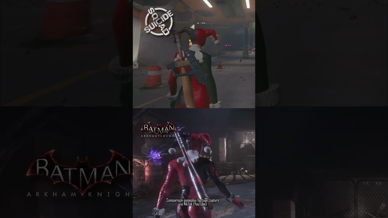 Arkham Knight vs Suicide Squad Graphics Shock