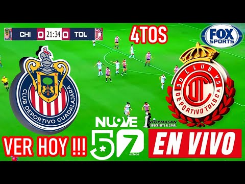 Chivas vs Toluca En Vivo, Donde Ver, A Que Hora Juega CHIVAS VS TOLUCA PARTIDO 4TOS IDA FEMENIL